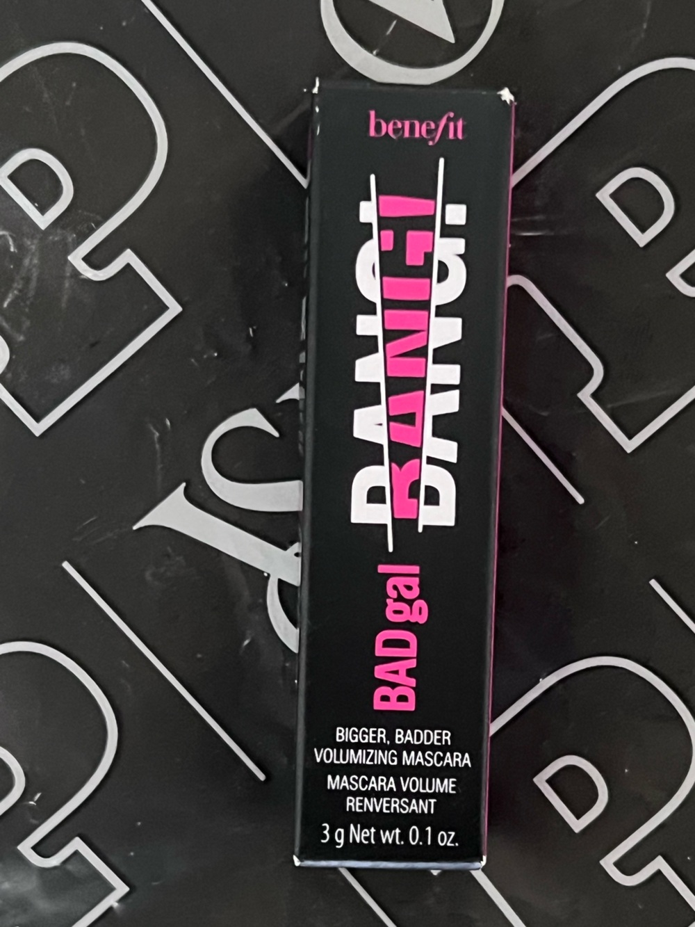 Benefit BADgal BANG! Volumizing Mascara - black travel 0.1 oz New in Box